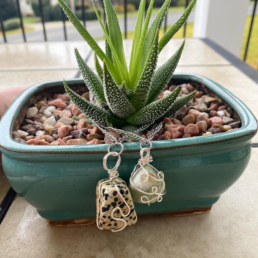 Handmade Wire Wrapped Neclaces